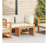 Berkfield Garden Side Table 70X37.5X35.5 Cm Solid Wood Teak