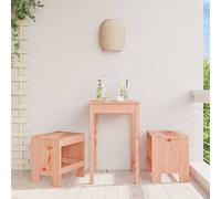 Berkfield Garden Stools 2 Pcs 40X36X45 Cm Solid Wood Douglas