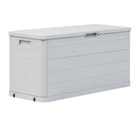Berkfield Garden Storage Box 280 L Light Grey