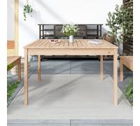 Berkfield Garden Table 121X82.5X76 Cm Solid Wood Pine