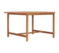 Berkfield Garden Table 150X150X75 Cm Solid Teak Wood