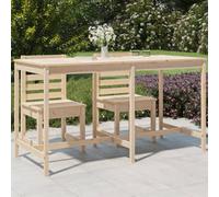 Berkfield Garden Table 203.5X90X110 Cm Solid Wood Pine