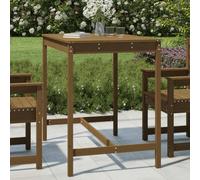 Berkfield Garden Table Honey Brown 121x82.5x110 cm Solid Wood Pine