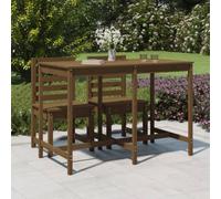 Berkfield Garden Table Honey Brown 159.5X82.5X110 Cm Solid Wood Pine