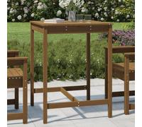 Berkfield Garden Table Honey Brown 82.5X82.5X110 Cm Solid Wood Pine
