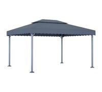 Berkfield Gazebo 400X300 Cm Anthracite Aluminium