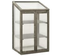 Berkfield Greenhouse 60X45X100 Cm Firwood