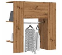 Berkfield Hallway Cabinet Artisan Oak 97.5X37X99 Cm Engineered Wood