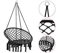 Berkfield Hammock Swing Chair 80 Cm Anthracite