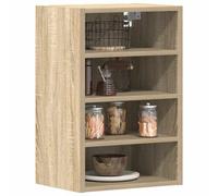 Berkfield Hanging Cabinet Riga Sonoma Oak 40X29.5X60 Cm Engineered Wood