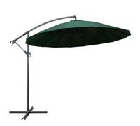 Berkfield Hanging Parasol Green 3 M Aluminium Pole
