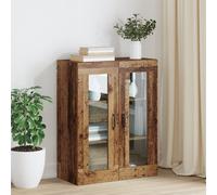Berkfield Hanging Wall Cabinet Brown 69.5 X 34 X 90 Cm Engineered Wood