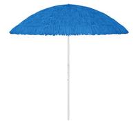 Berkfield Hawaii Beach Umbrella Blue 300 Cm