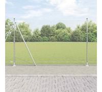Berkfield Hexagon Fence 1.6X50 M Galvanised Steel
