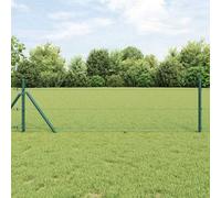 Berkfield Hexagon Fence Green 1.2 X 10 M Steel