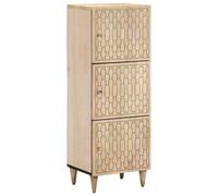 Berkfield Highboard 40X33X110 Cm Solid Wood Mango