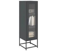 Berkfield Highboard Anthracite 36X39X123 Cm Cold-Rolled Steel