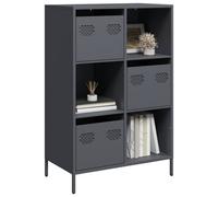 Berkfield Highboard Anthracite 68X39X103.5 Cm Steel