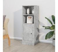 Berkfield Highboard Concrete Grey 36X35.5X103.5 Cm Engineered Wood