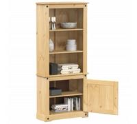 Berkfield Highboard Corona 74X38X170 Cm Solid Wood Pine