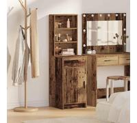 Berkfield Highboard Old Wood 40X41X135 Cm