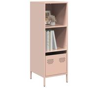 Berkfield Highboard Pink 35X39X103.5 Cm Steel