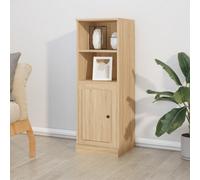 Berkfield Highboard Sonoma Oak 36X35.5X103.5 Cm Engineered Wood