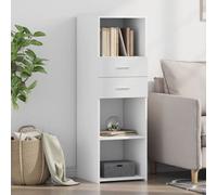 Berkfield Highboard White 40X42.5X124 Cm Engineered Wood