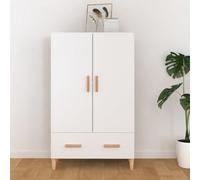 Berkfield Highboard White 70X31X115 Cm Engineered Wood