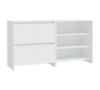 Berkfield Home 2 Piece Sideboard White Engineered Wood Berkfield Home White