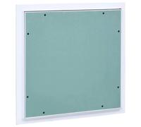 Berkfield Home Access Panel with Aluminium Frame & Plasterboard 300x300 mm Berkfield Home Multicolor