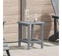 Berkfield Home Adirondack Side Table Light Grey 38x38x45 cm HDPE | Size: 38 x 38 x 45 cm Berkfield Home Multicolor 38 x 38 x 45 cm