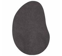 Berkfield Home Area Rug Anthracite 140x200 cm Polyester Non-Slip in Dark Grey | Size: Medium Berkfield Home Dark Grey Medium