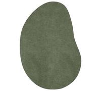 Berkfield Home Area Rug Forest Green 140x200 cm Polyester Non-Slip | Size: Medium Berkfield Home Green Medium