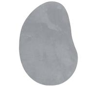 Berkfield Home Area Rug Grey 140x200 cm Polyester Non-Slip | Size: Medium Berkfield Home Grey Medium