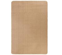 Berkfield Home Area Rug Jute with Latex Backing 80x160 cm Natural in Beige | Size: 100 cm diameter Berkfield Home Beige 100 cm diameter