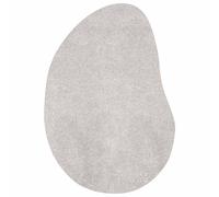 Berkfield Home Area Rug Sand 100x200 cm Polyester Non-Slip in Beige | Size: Medium Berkfield Home Beige Medium
