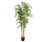 Berkfield Home Artificial Bamboo Tree 1095 Leaves 150 cm Green Berkfield Home Green