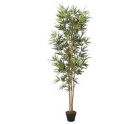 Berkfield Home Artificial Bamboo Tree 828 Leaves 150 cm Green Berkfield Home Green