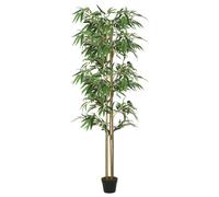 Berkfield Home Artificial Bamboo Tree 988 Leaves 150 cm Green Berkfield Home Green