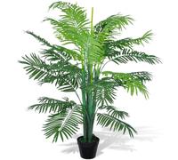 Berkfield Home Artificial Phoenix Palm Tree with Pot 130 cm in Green Berkfield Home Green