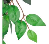 Berkfield Home Artificial Plant Ficus Tree with Pot 90 cm in Green Berkfield Home Green