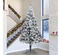 Berkfield Home Artificial Pre-lit Christmas Tree with Ball Set Green 400 cm Berkfield Home Green