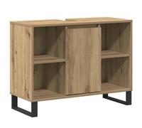 Berkfield Home Artisan Oak Vanity Artisan Oak Engineered Wood Medium in Brown Berkfield Home Brown