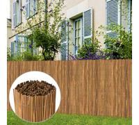 Berkfield Home Bamboo Fence 500x100 cm in Brown Berkfield Home Brown 500x100 cm