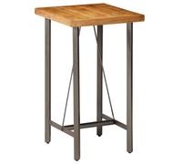 Berkfield Home Bar Table Solid Reclaimed Teak 60x60x107 cm in Brown | Size: 60 x 60 x 107 cm Berkfield Home Brown 60 x 60 x 107 cm