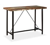 Berkfield Home Bar Table Solid Reclaimed Wood 150x70x107 cm in Brown | Size: 150 x 70 x 107 cm Berkfield Home Brown 150 x 70 x 107 cm