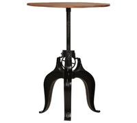 Berkfield Home Bar Table Solid Reclaimed Wood 75x(76-110) cm in Brown Berkfield Home Brown