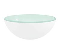 Berkfield Home Basin Tempered Glass 30x12 cm White Berkfield Home White 30x12 cm