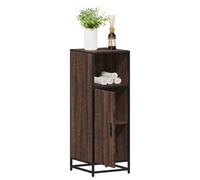 Berkfield Home Bathroom Cabinet Brown Oak 35x37.5x100 cm Engineered Wood Berkfield Home Brown 35x37.5x100 cm